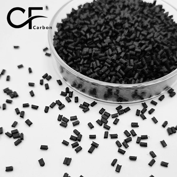 Toughened PA6 PA66 CF Particles