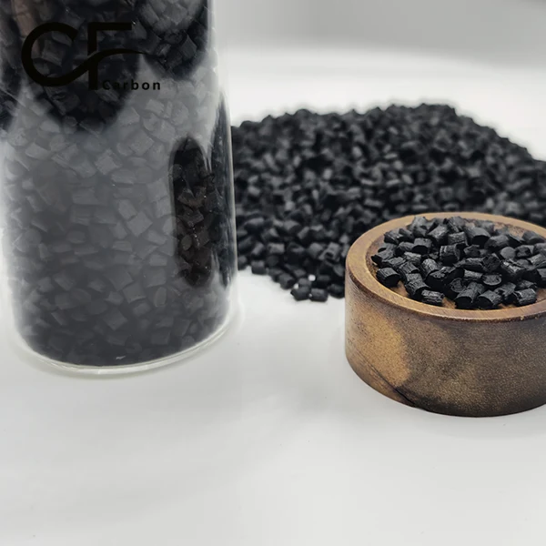 Good Toughness PA66&PA6 CF30 Alloy Nylon CF PTFE Raw Materials