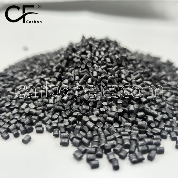 Carbon PLA Masterbatches PLA CF50 Pellets for Extrusion Molding