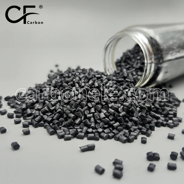 3D Extrusion Grade Carbon PLA CF20 Raw Material Pellets